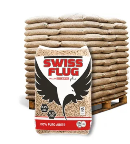 Bancale Pellet Swiss Flug – 70 sacchi da 15 kg