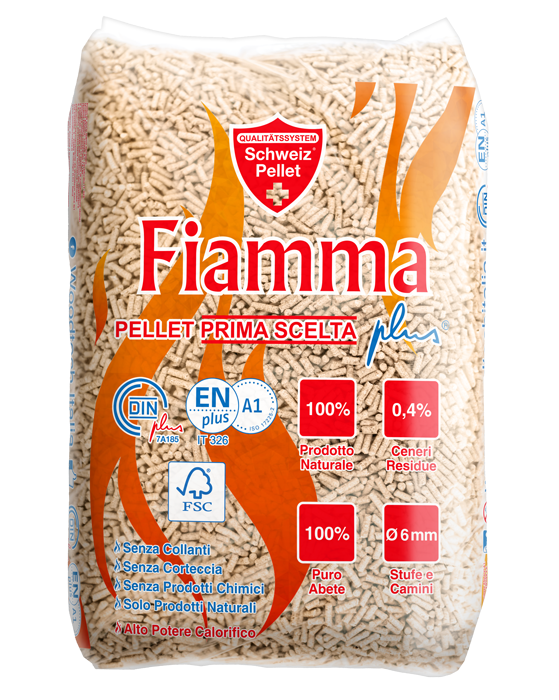 Bancale Pellet Fiamma – 70 sacchi da 15 kg