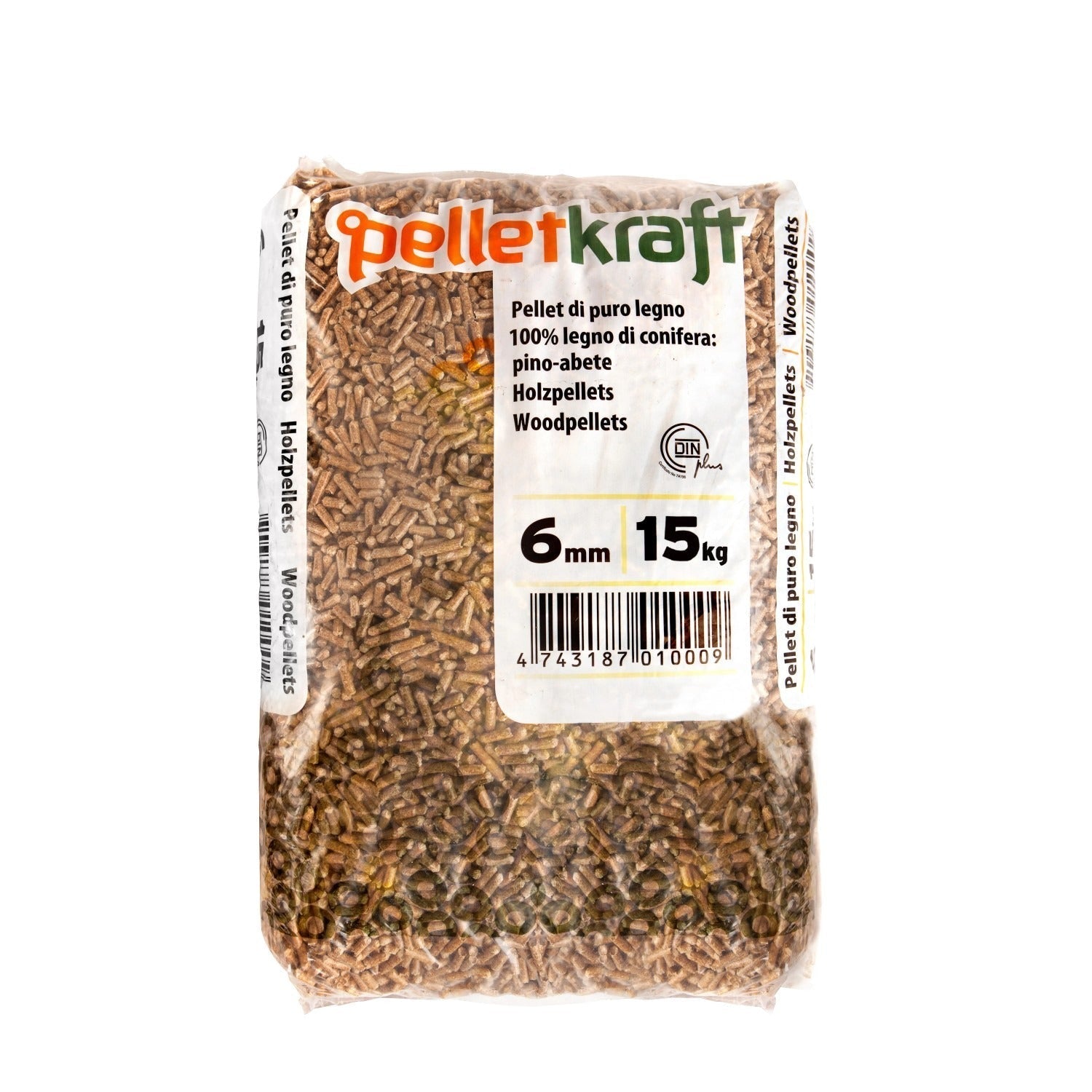 Bancale Pellet Naturkraft – 70 sacchi da 15 kg – EAN 4743187020008