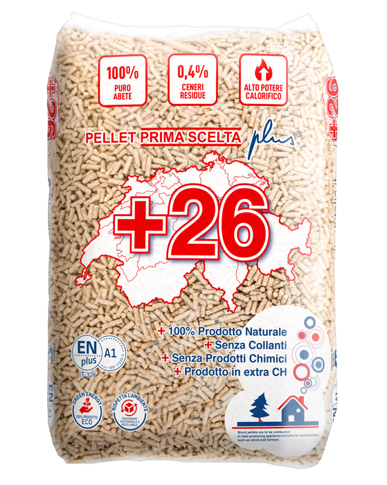 Bancale Pellet +26 – 70 sacchi da 15 kg