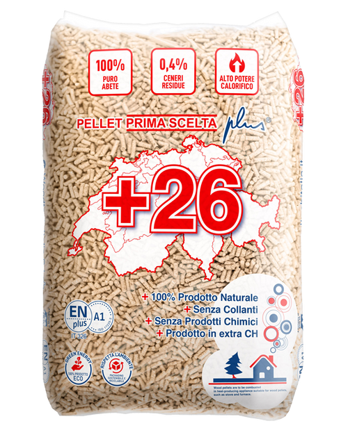 Bancale Pellet +26 – 70 sacchi da 15 kg